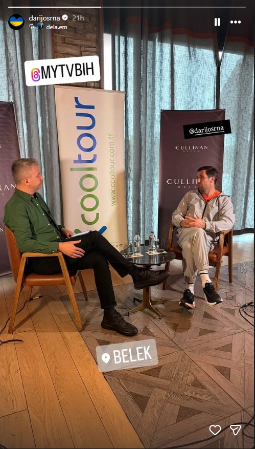 Darijo Srna dao intervju za MYTV