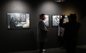 Foto: Dž.K. / Radiosarajevo.ba / Izložba 'Sevdisanje slikom'