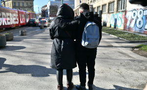 Foto: A. K. / Radiosarajevo.ba / Sa protesta pacijenata oštećenih zatvaranjem Klinike Northwestern Medical center u Sarajevu