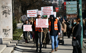 Foto: A. K. / Radiosarajevo.ba / Sa protesta pacijenata
