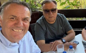 Foto: Privatni album / Osman Džiho i Halid Bešlić