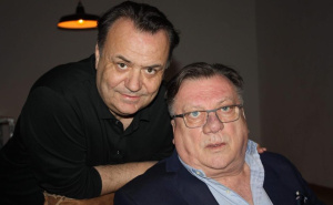 Foto: Privatni album / Osman Džiho i Halid Bešlić