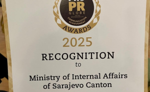 Foto: MUP KS / MUP KS dobitnik PRO PR nagrade