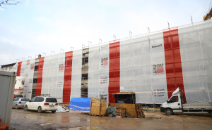 Foto: Dž. K. / Radiosarajevo.ba / Izgradnja Univerzitetske biblioteke