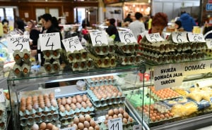 Foto: A. K. / Radiosarajevo.ba / Gradska tržnica u Sarajevu - 31. januar 2026.