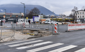 Foto: A. K. / Radiosarajevo.ba / Radovi na tramvajskoj prugi Ilidža - Hrasnica