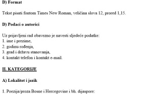 Foto: PR / Javni poziv