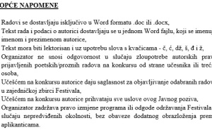 Foto: PR / Javni poziv