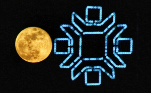 Foto: A. K. / Radiosarajevo.ba / Mjesec nisko iznad Sarajevo