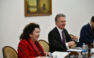 Foto: A. K. / Radiosarajevo.ba / Karen Pierce u Predsjedništvu BiH