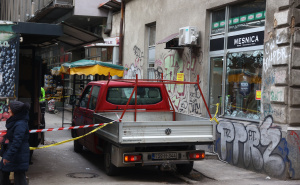 Foto: Dž. K. / Radiosarajevo.ba / Obrušila se fasada na Markalama