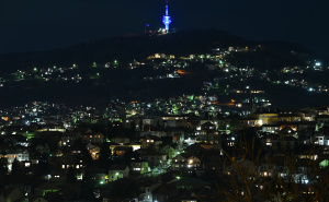 Foto: N. G. / Radiosarajevo.ba / Sarajevo pod noćnim nebom