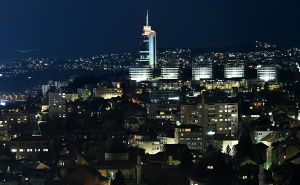 Foto: N. G. / Radiosarajevo.ba / Sarajevo pod noćnim nebom
