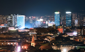 Foto: N. G. / Radiosarajevo.ba / Sarajevo pod noćnim nebom