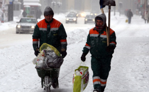 Foto: EPA - EFE / Snijeg u Sarajevu 2012. godine
