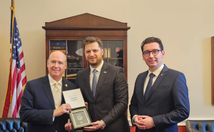 Foto: Ustupljene fotografije / Irfan Čengić u posjeti Washingtonu