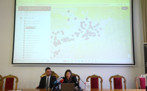 Foto: Dž. K. / Radiosarajevo.ba / Predstavljena interaktivna mapa 'Granatiranje Sarajeva u vrijeme opsade'