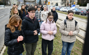 Foto: A.K./Radiosarajevo.ba / Obilježena 18. godišnjica ubistva Denisa Mrnjavca