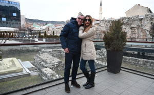 Foto: N. G. / Radiosarajevo.ba / Oscar Magoni sa zaručnicom