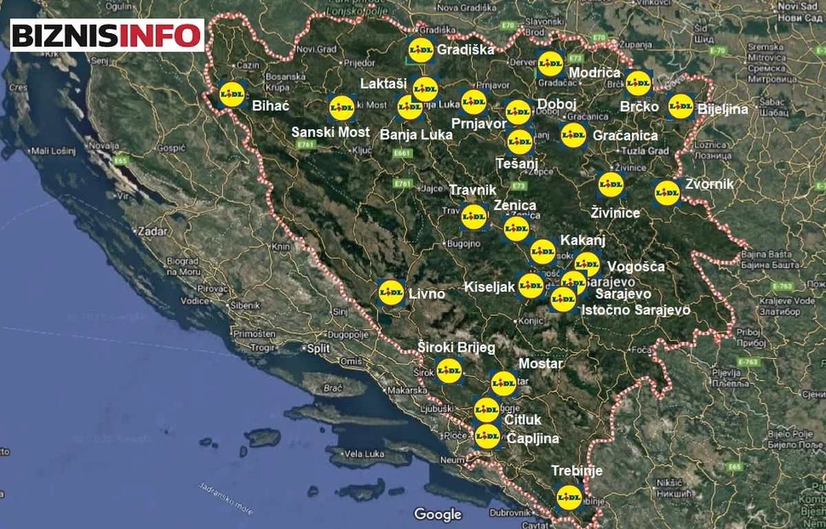 Lidl u Bosni i Hercegovini