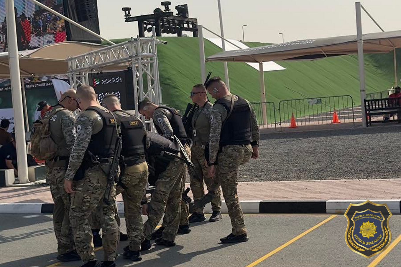 Specijalna policijska jedinica FUP-a na takmičenju UAE SWAT Challenge