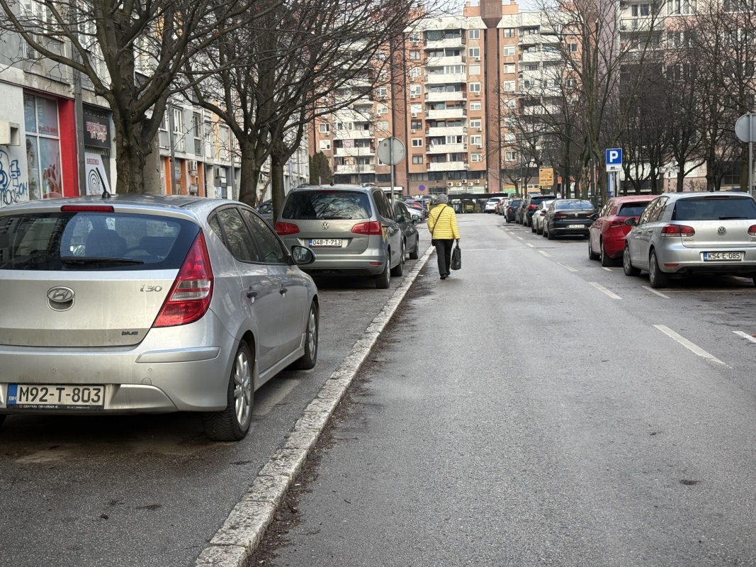 Nepropisno parkiranje u Sarajevu