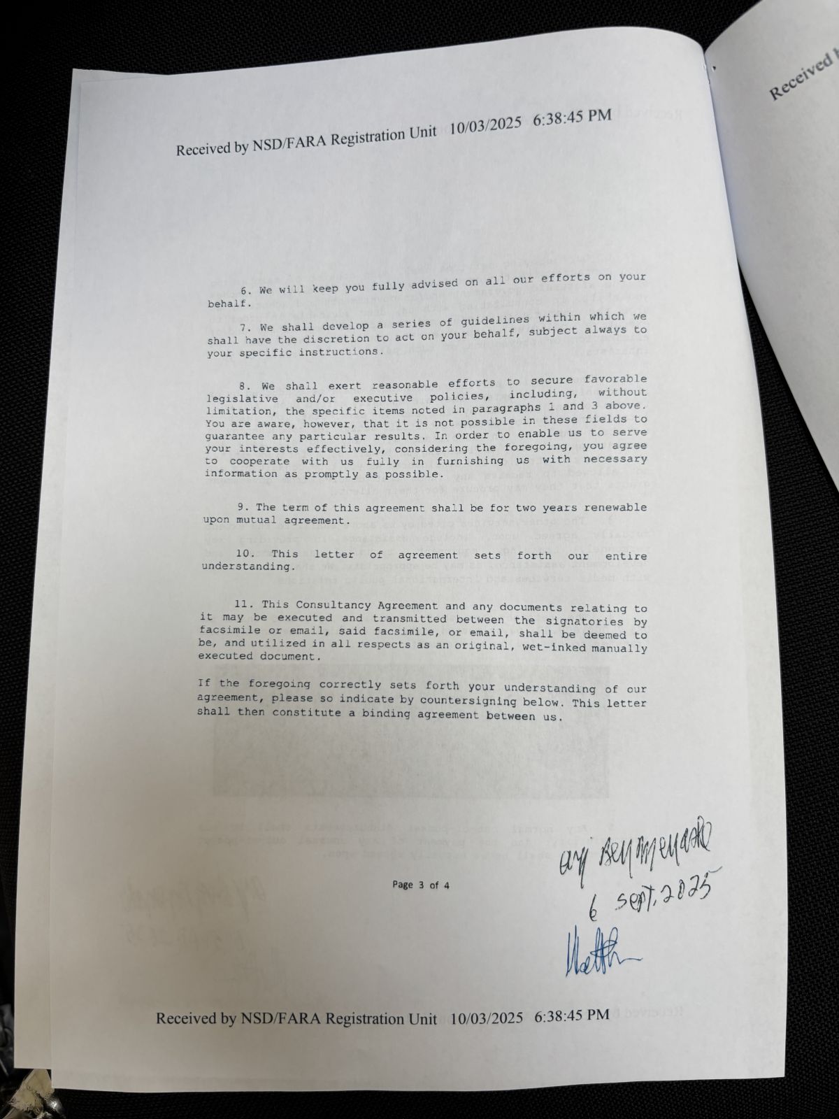 Dokument o lobiranju Dodika