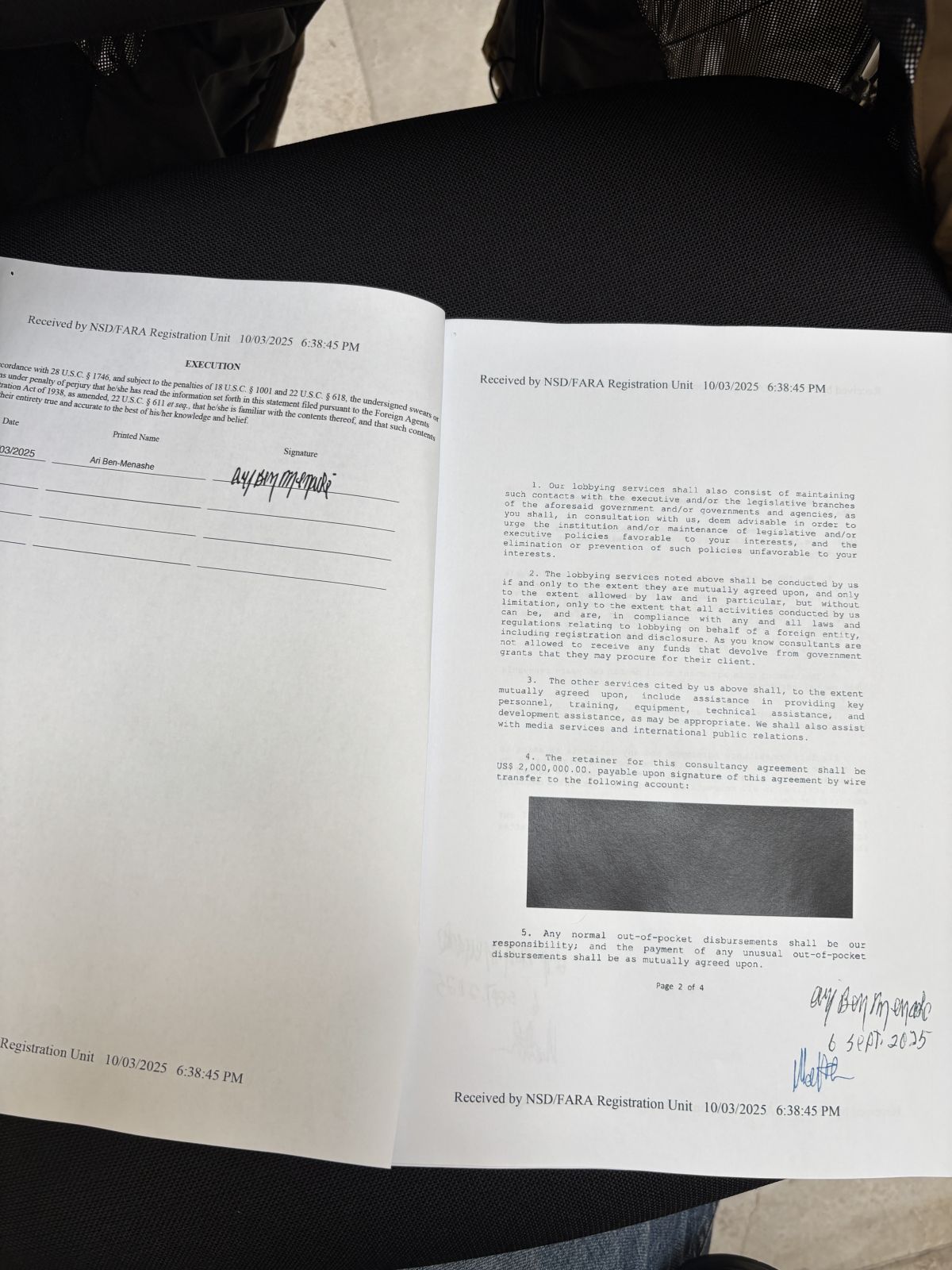 Dokument o lobiranju Dodika