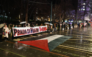 Foto: A. K. / Radiosarajevo.ba / Čitanje imena ubijene djece Sarajeva i Gaze