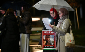 Foto: A. K. / Radiosarajevo.ba / Čitanje imena ubijene djece Sarajeva i Gaze