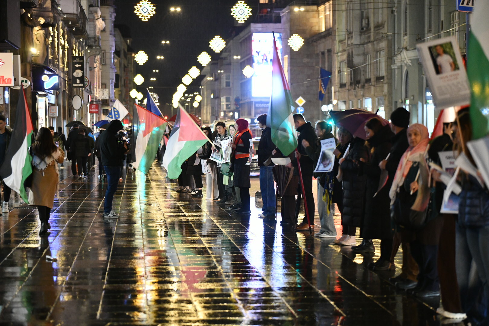 Čitanje imena ubijene djece Sarajeva i Gaze