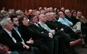 Foto: A. K. / Radiosarajevo.ba / Osman Džiho sa predstavom "U avliji" nastupio u BKC-u