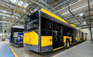 Foto: Facebook @adnan.sdp / Solarijs trolejbus