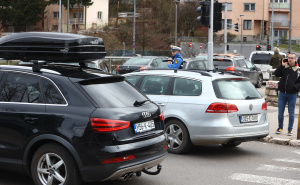 Foto: Dž. K. / Radiosarajevo.ba / Saobraćajni kolaps u Sarajevu