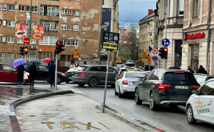 Foto: A. K. / Radiosarajevo.ba / Saobraćajni kolaps u Sarajevu