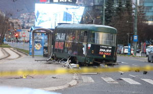 Foto: Dž. K. / Radiosarajevo.ba / Tramvajska nesreća o Sarajevu