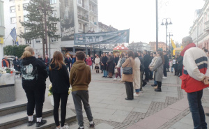 Foto: Radio Brčko  / Okupljanje građana u Brčkom