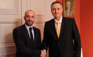 Foto: Predsjedništvo BiH / Benjamin Haddad i Denis Bećirović