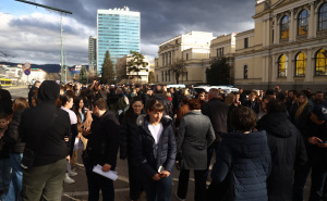 Foto: Dž.K. / Radiosarajevo.ba / Protest u Sarajevu, 14. februar