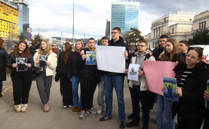 Foto: Dž.K. / Radiosarajevo.ba / Protest u Sarajevu, 14. februar