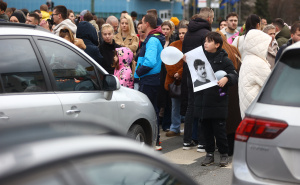 Foto: Dž.K. / Radiosarajevo.ba / Protesti ispred Zemaljskog muzeja