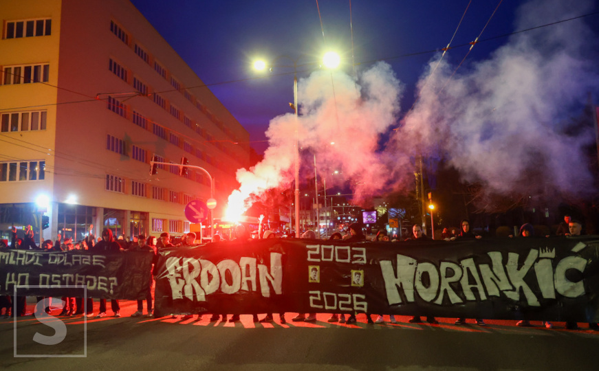 Blokirana saobraćajnica na Skenderiji