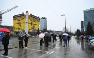 Foto: N. G. / Radiosarajevo.ba / Okupljanje građana u Sarajevu