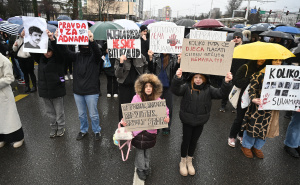 Foto: N. G. / Radiosarajevo.ba / Protesti u Sarajevu, 15. februar 2026.