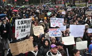 Foto: N. G. / Radiosarajevo.ba / Protesti u Sarajevu, 15. februar 2026.