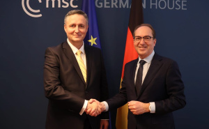 Foto:  Kabinet člana Predsjedništva BiH / Denis Bećirović s Alexanderom Dobrindtom