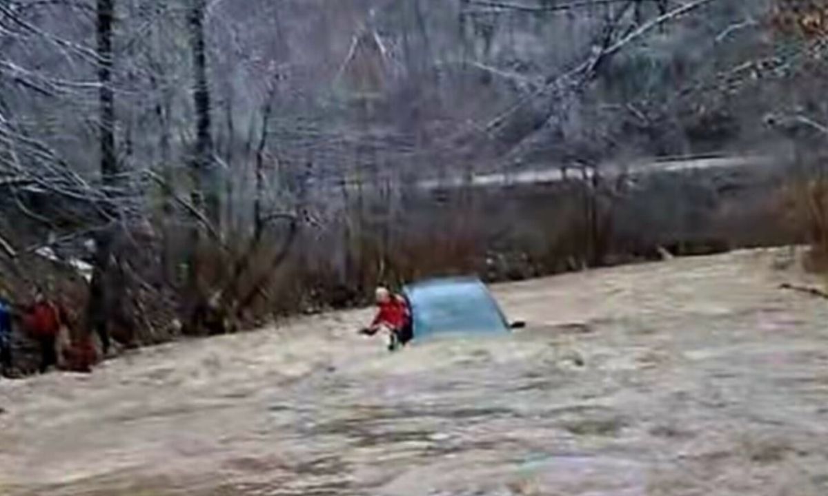 Slijetanje vozila u rijeku Drinjaču