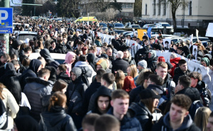 Foto: Dž.K. / Radiosarajevo.ba / Protesti u Sarajevu