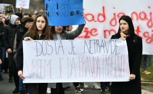 Foto: A.K./Radiosarajevo.ba / Protesti u Sarajevu