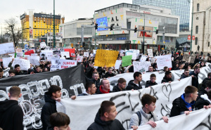 Foto: A.K./Radiosarajevo.ba / Protesti u Sarajevu